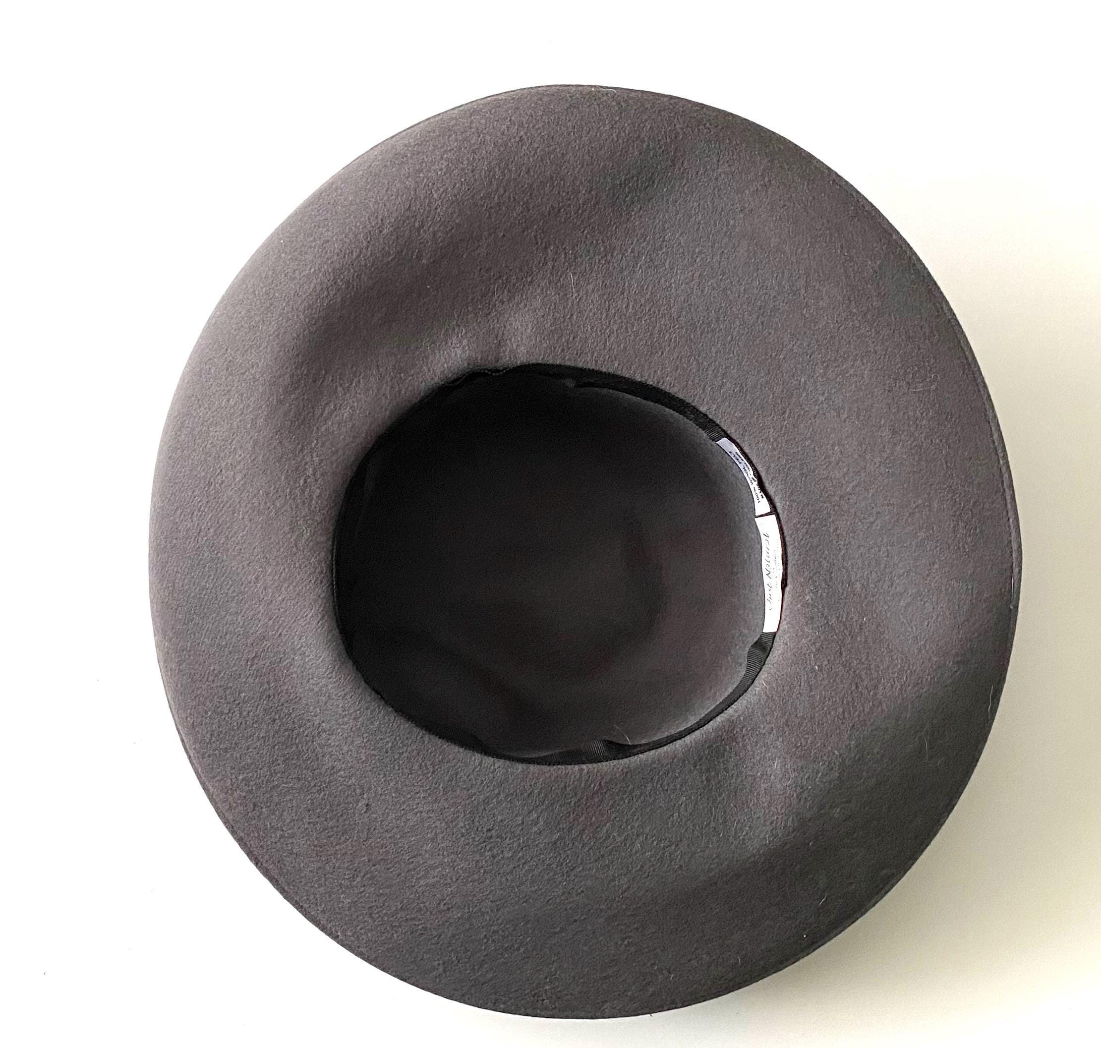 Vintage 70\'s Viv Knowland made in England  100% wool felt bowler hat 1920s Decade 100% Wool Vintage Hats for Women for sale | eBay main image 3