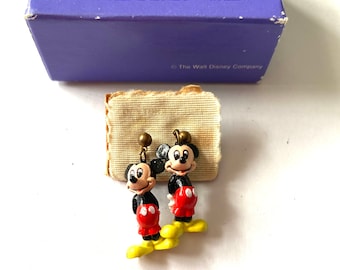 Vintage Retro Y2K DISNEY Mickey Mouse Ohrringe Ohrringe