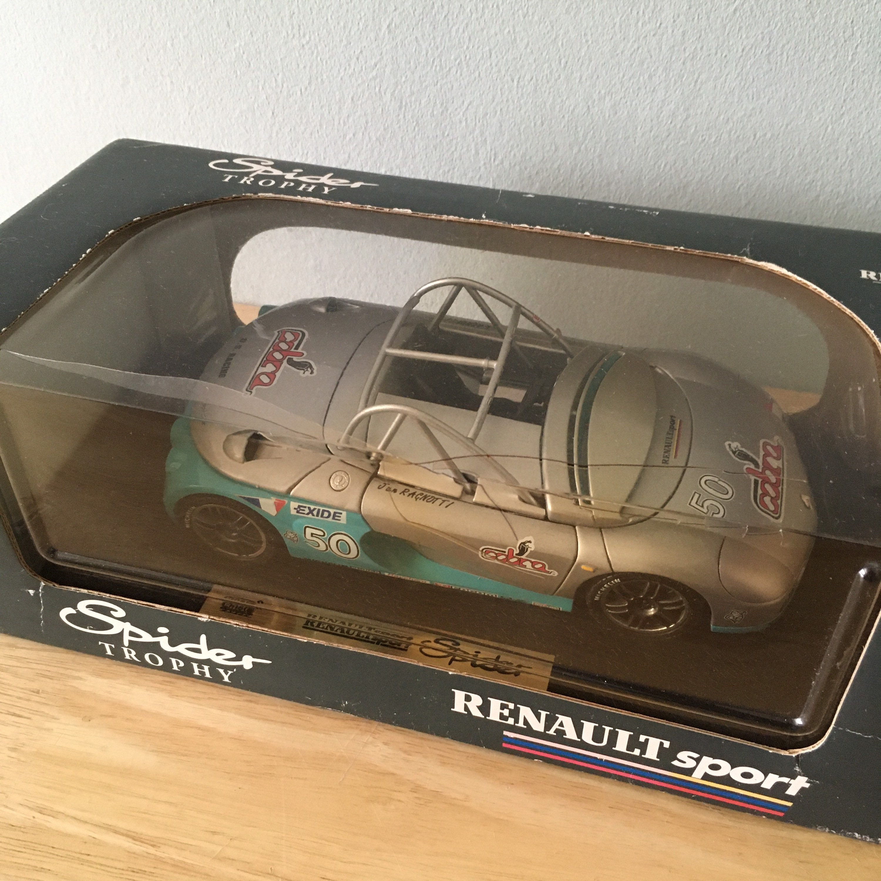 Vintage SPIDER TROPHY Renault Sport Anson 1:18 Die Cast Model - Etsy
