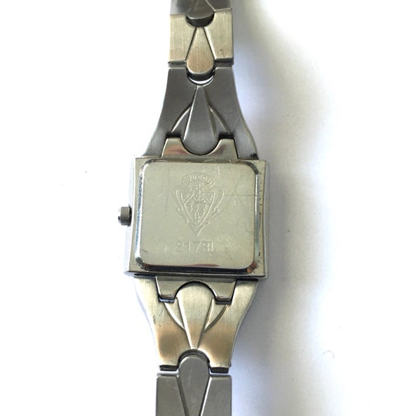 Vintage Retro Y2k 00's Stainless Steel GUCCI Women's Designer