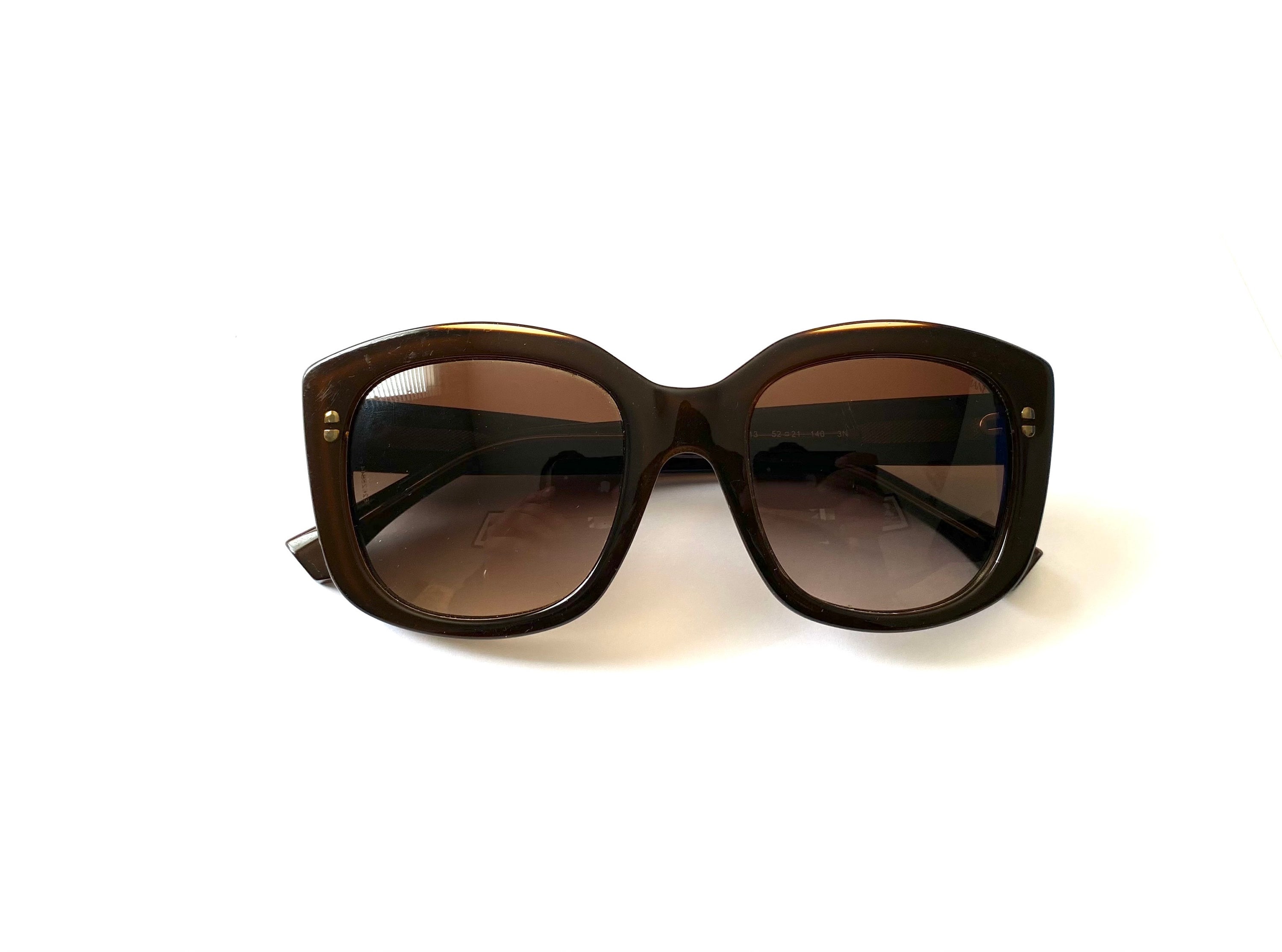 Womens Vintage Brown Y2k Retro EMPORIO ARMANI EA031 