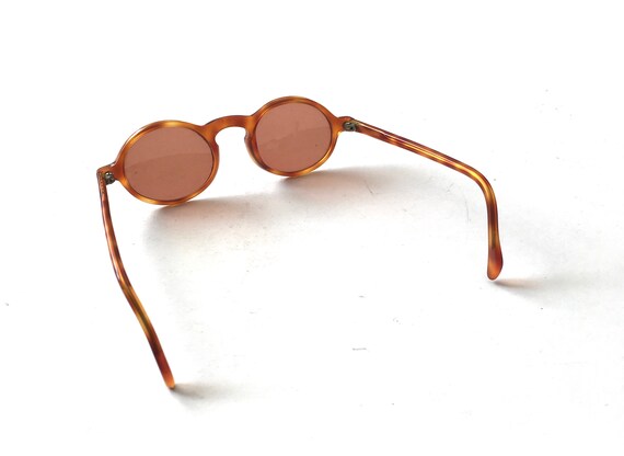 Mens Womens Vintage Light Brown Tortoiseshell BYBLOS 