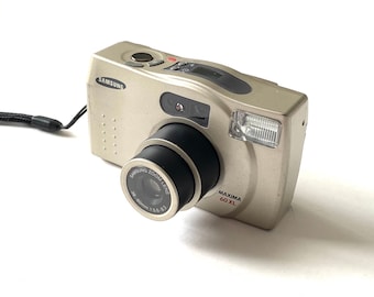 Vintage Retro SAMSUNG MAXIMA 60XL 35mm Point and Shoot