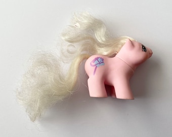 Vintage retro G1 My Little Pony Spielzeug Pony Figur STICKY Baby