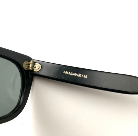 Mens Womens Vintage Retro Dark Grey Original POLAROID 616 Sunglasses Glasses Specs Etsy UK