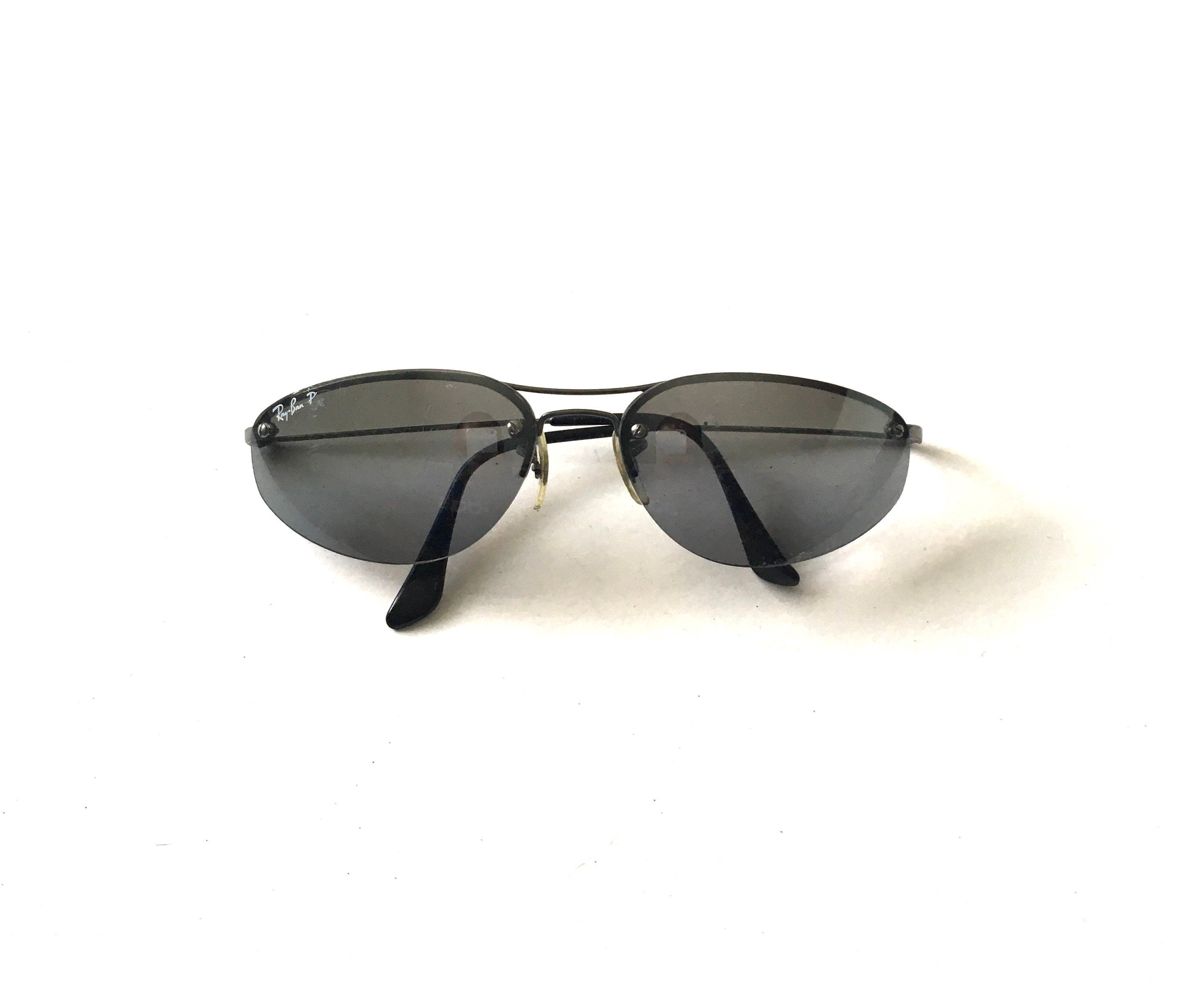 Mens Vintage Retro Silver RAY BAN RB3155 Sunglasses Glasses - Etsy UK