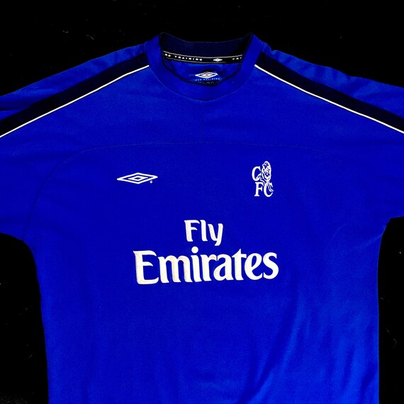Vintage Retro CHELSEA Fly Emirates 
