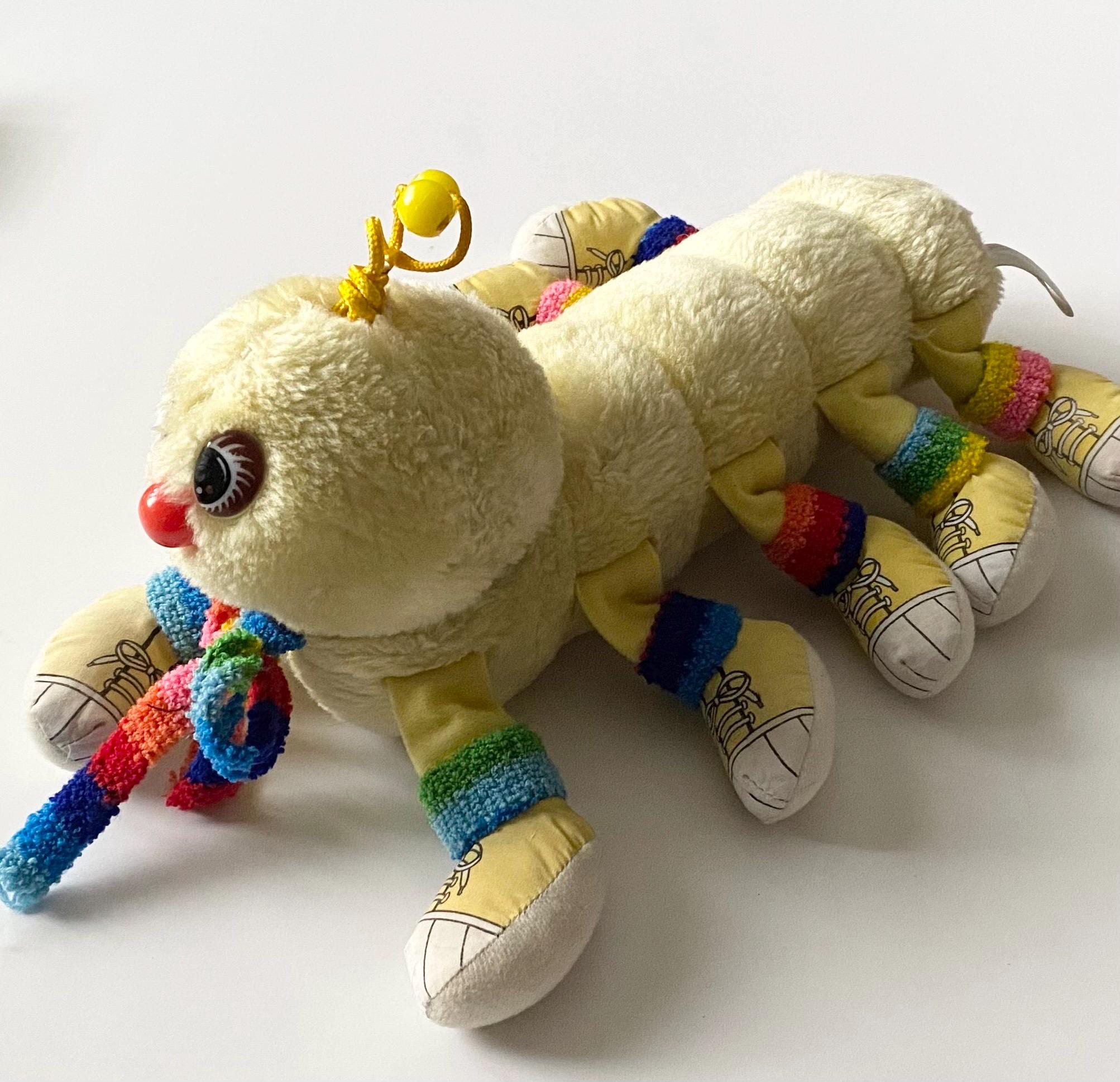 Vintage Retro Lots-a-lots-a-leggggggs Caterpillar 80's 13” Long