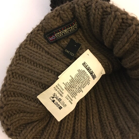 napapijri bobble hat mens