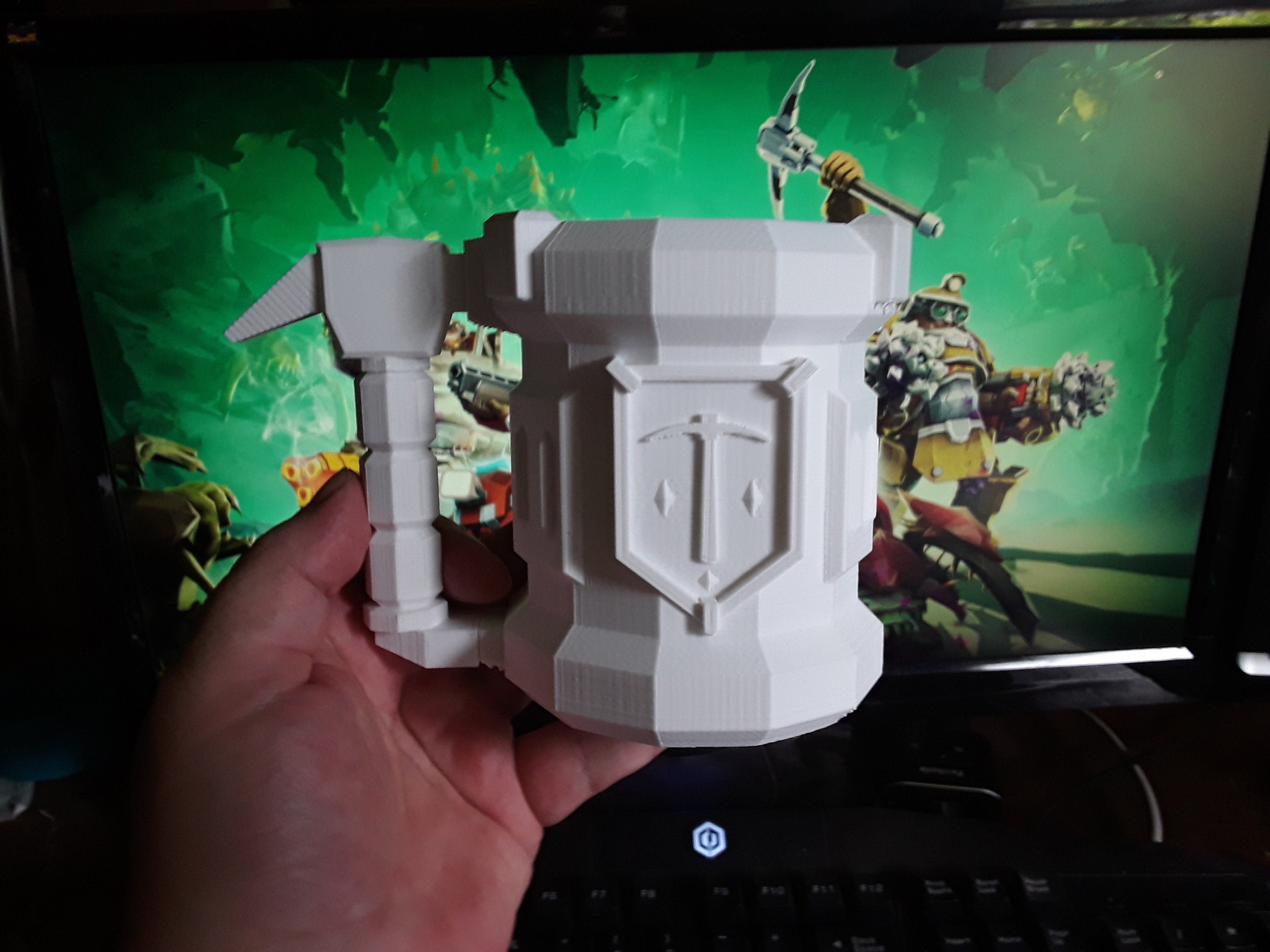 Deep Rock Galactic Fan Art 3d Printed Prop Large Size Mug Etsy Deep Rock Galactic Fan Art 3d Printed Prop Large Size Mug Etsy