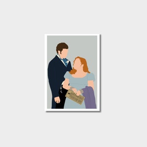 Bridgeton Penelope and Collin A4 Print
