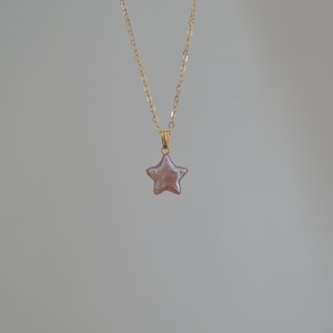 Purple Star Pearl Pendant in 14k gold filled(no chain),Star shape pearl, everyday wear, pearl pendant, star pearl necklace, AAAA+ pearl