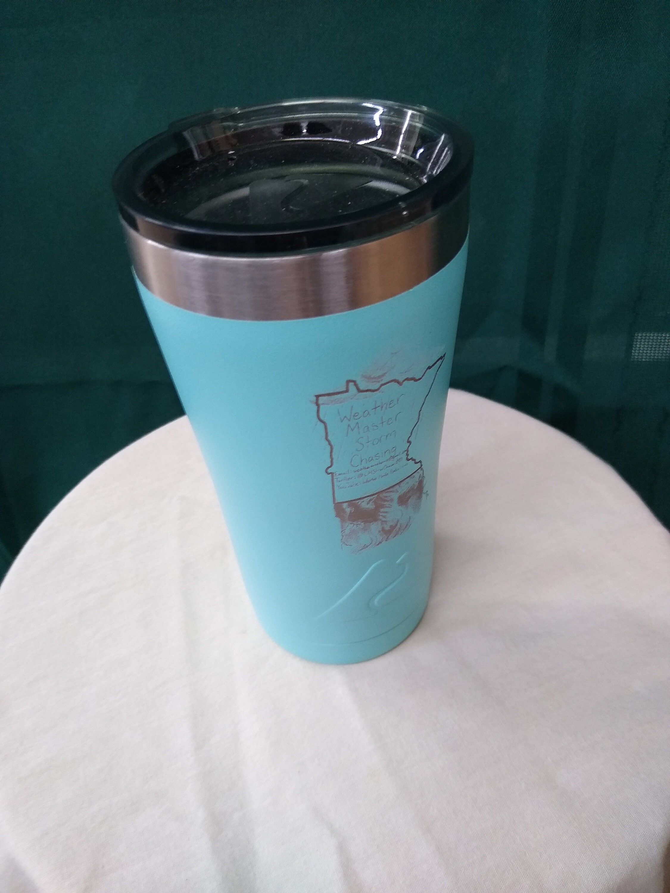 Custom Laser Engraved 20 Oz Ozark Trail Tumblerteal Etsy