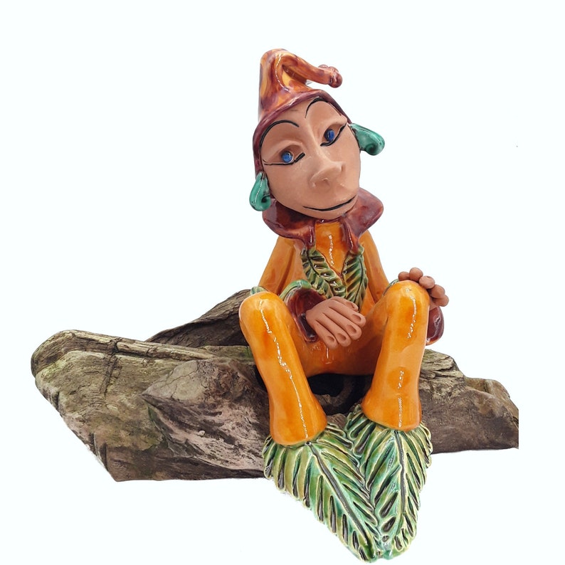 House Guardian Elf Goblin Pixie Handmade Figurine Garden Etsy