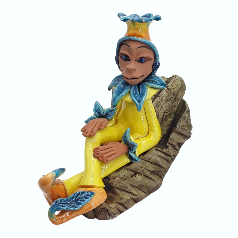 House Guardian Elf Goblin Pixie Handmade Figurine Shelf Etsy