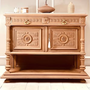 Carved Sideboard Etsy UK