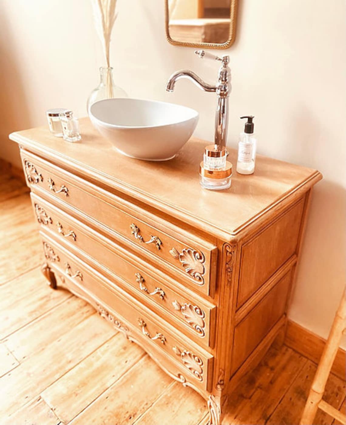 NOW SOLD French Antique Bathroom Sink / Vanity / Washstand / Etsy Italia