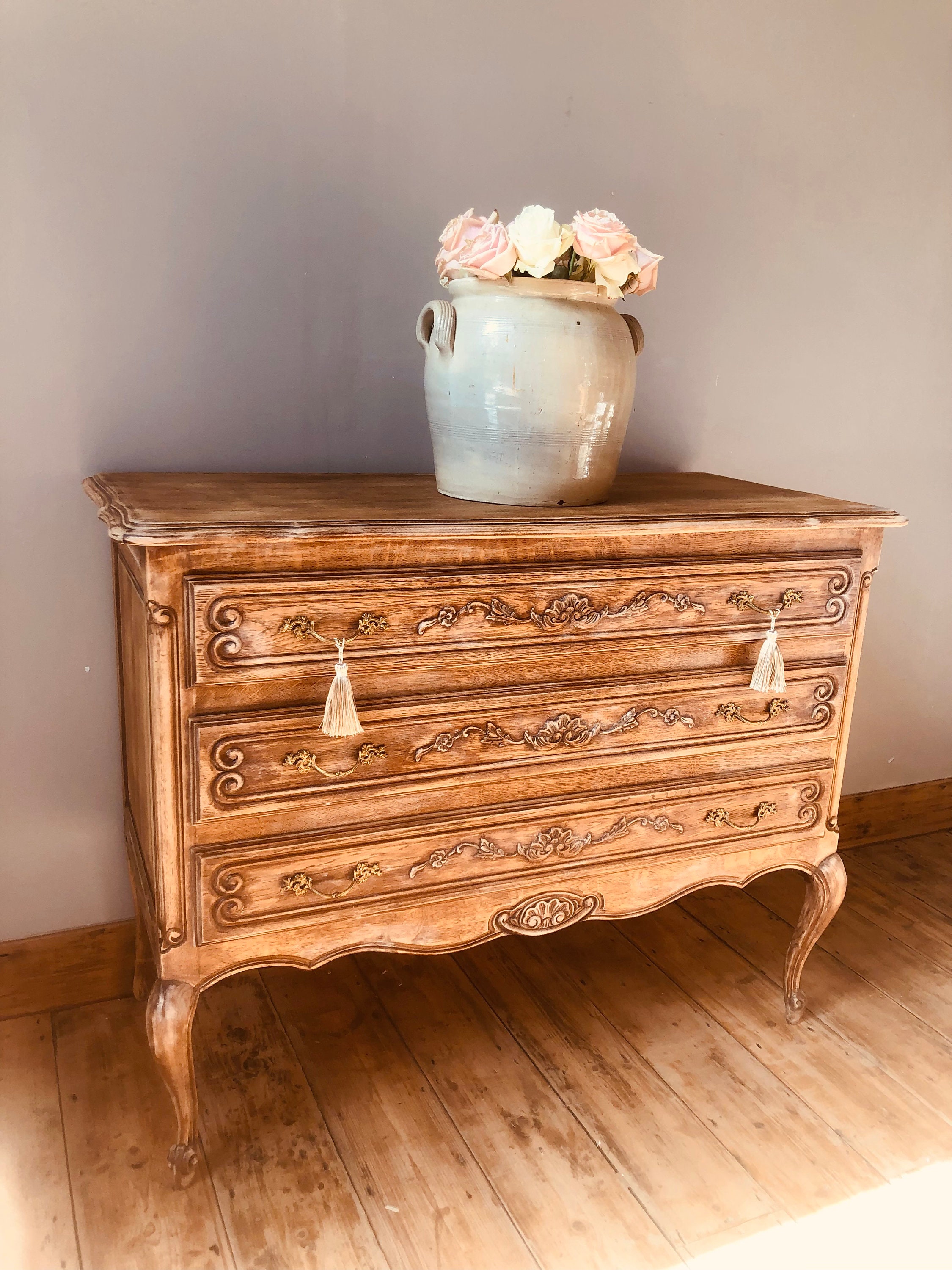 NOW SOLD French Antique Drawers / Rustic Chest of Drawers / Etsy