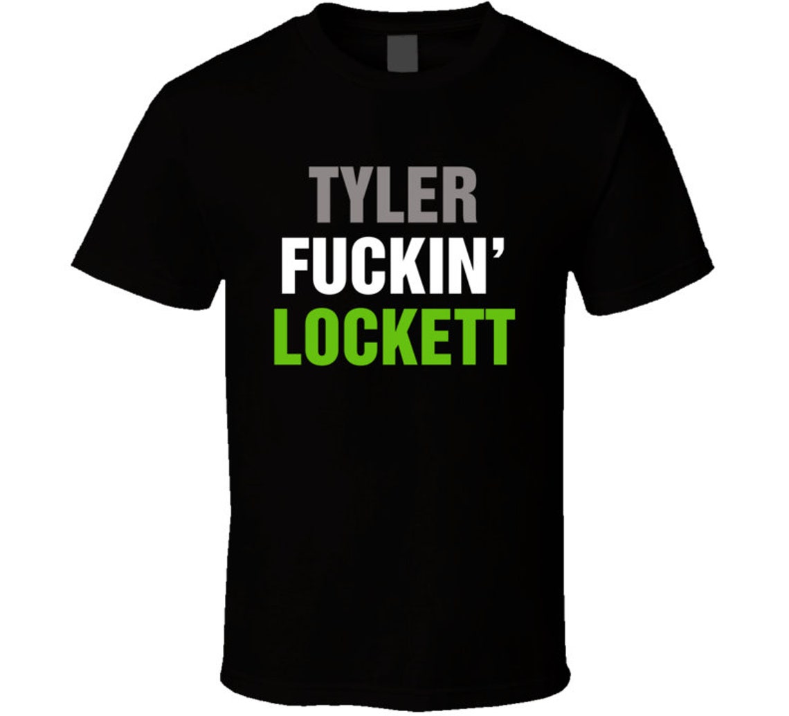 Tyler Fuckin' Lockett Funny Football Fan Gift Cool T Shirt Etsy
