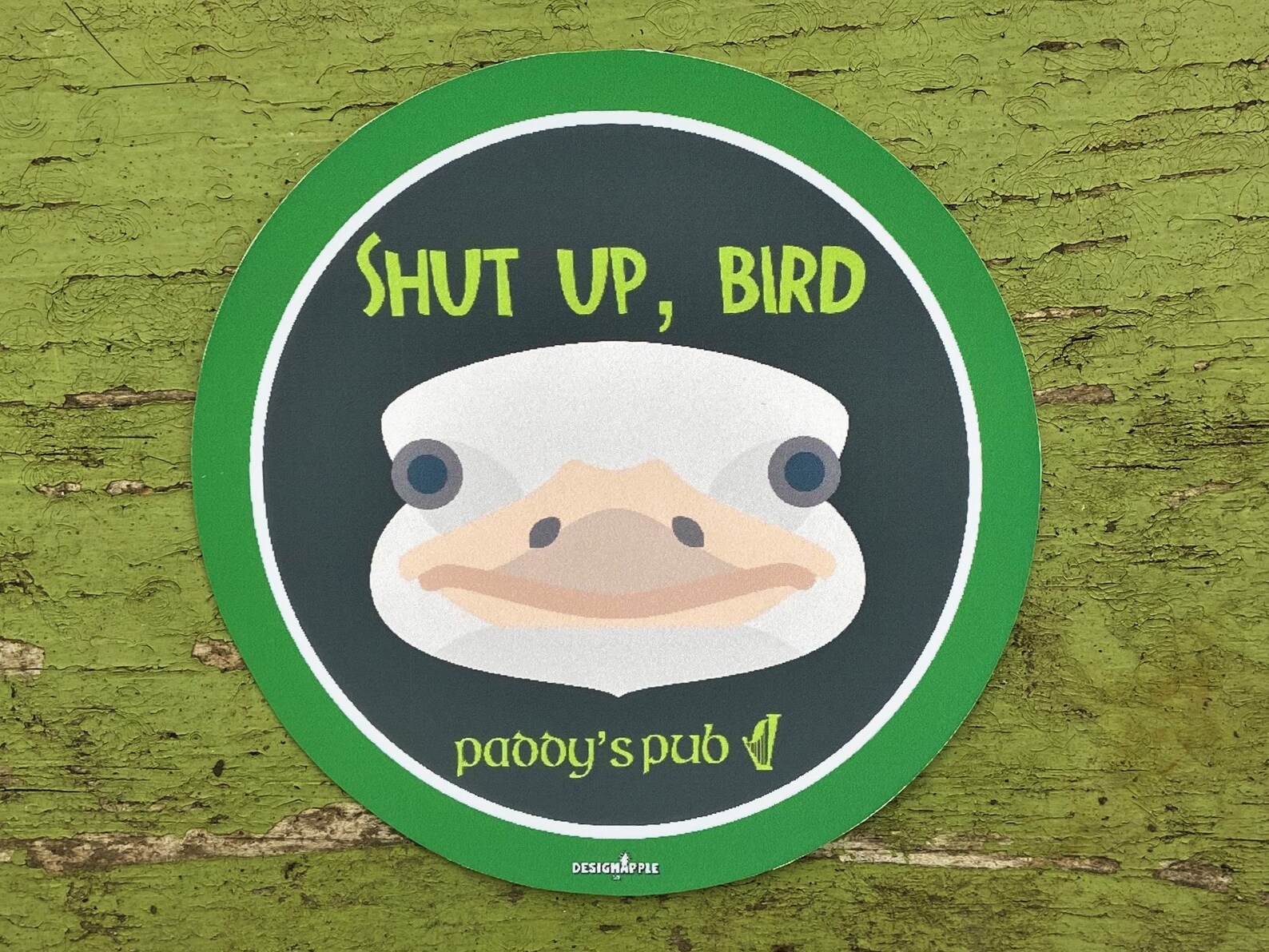 Its Always Sunny Shut Up Bird Sticker Autocollants Etsy