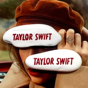 TS Red Era Style Painted Rock
