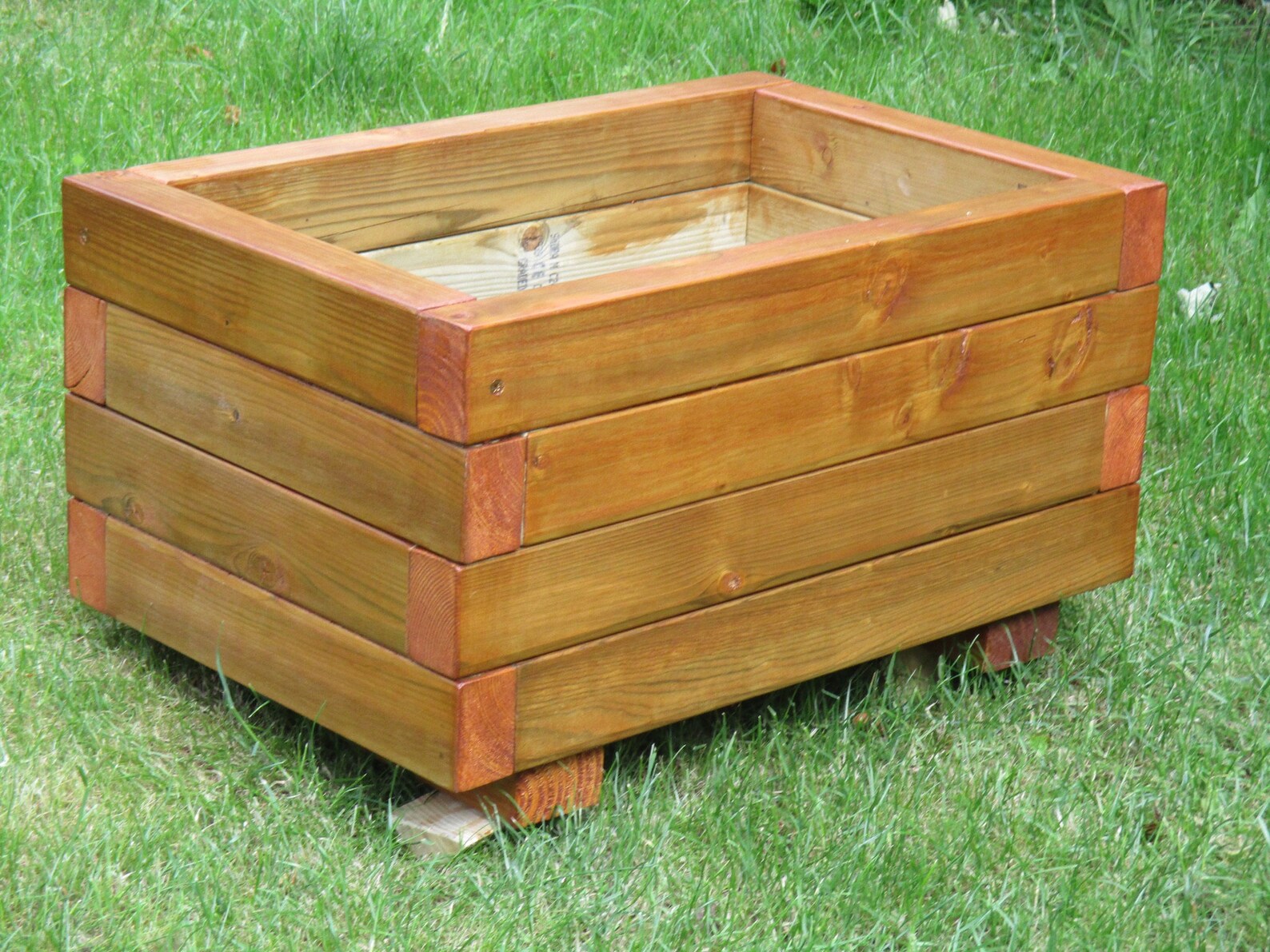 Handmade Wooden Planter Etsy
