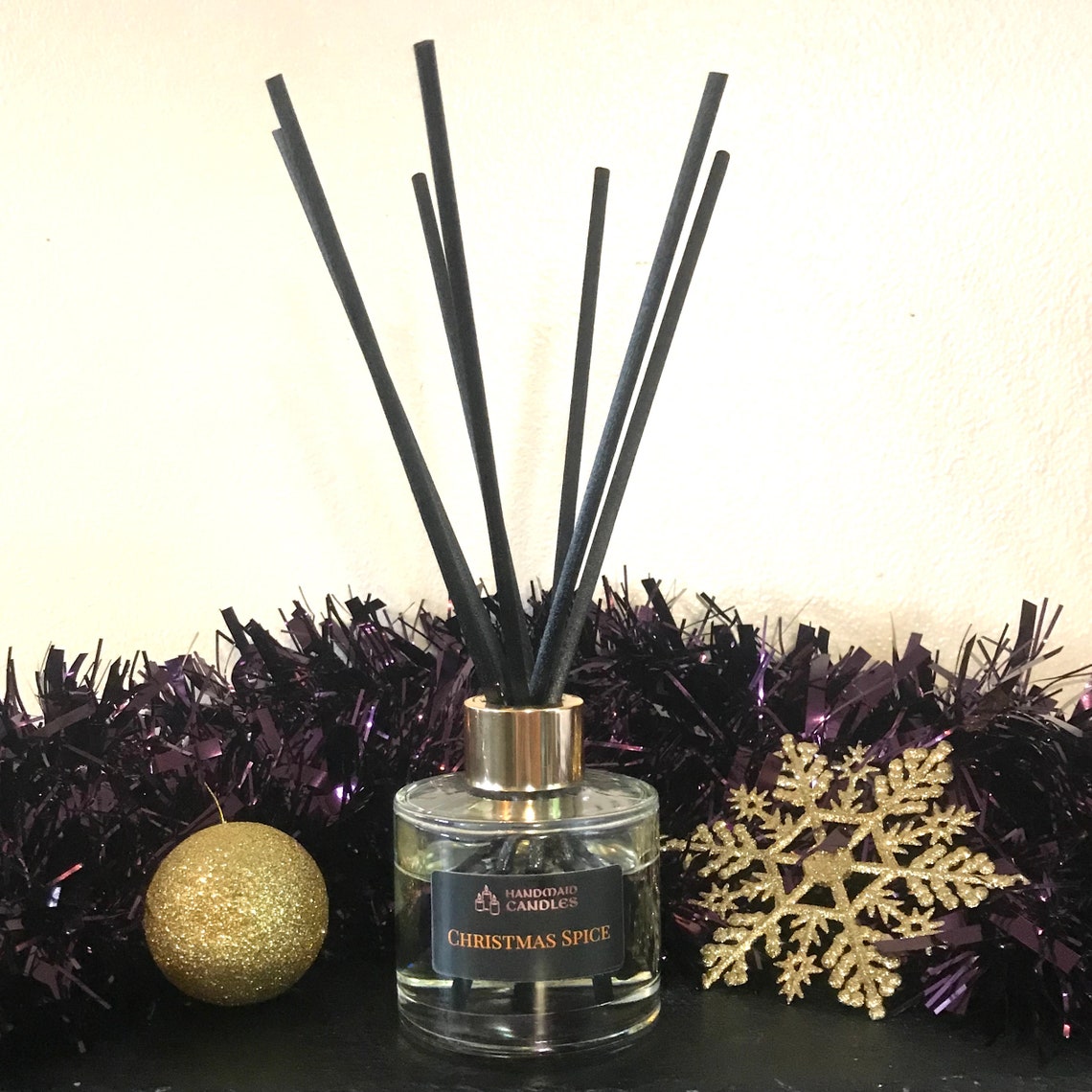Christmas Spice Reed Diffuser and Candle Gift Set. A 100ml - Etsy UK