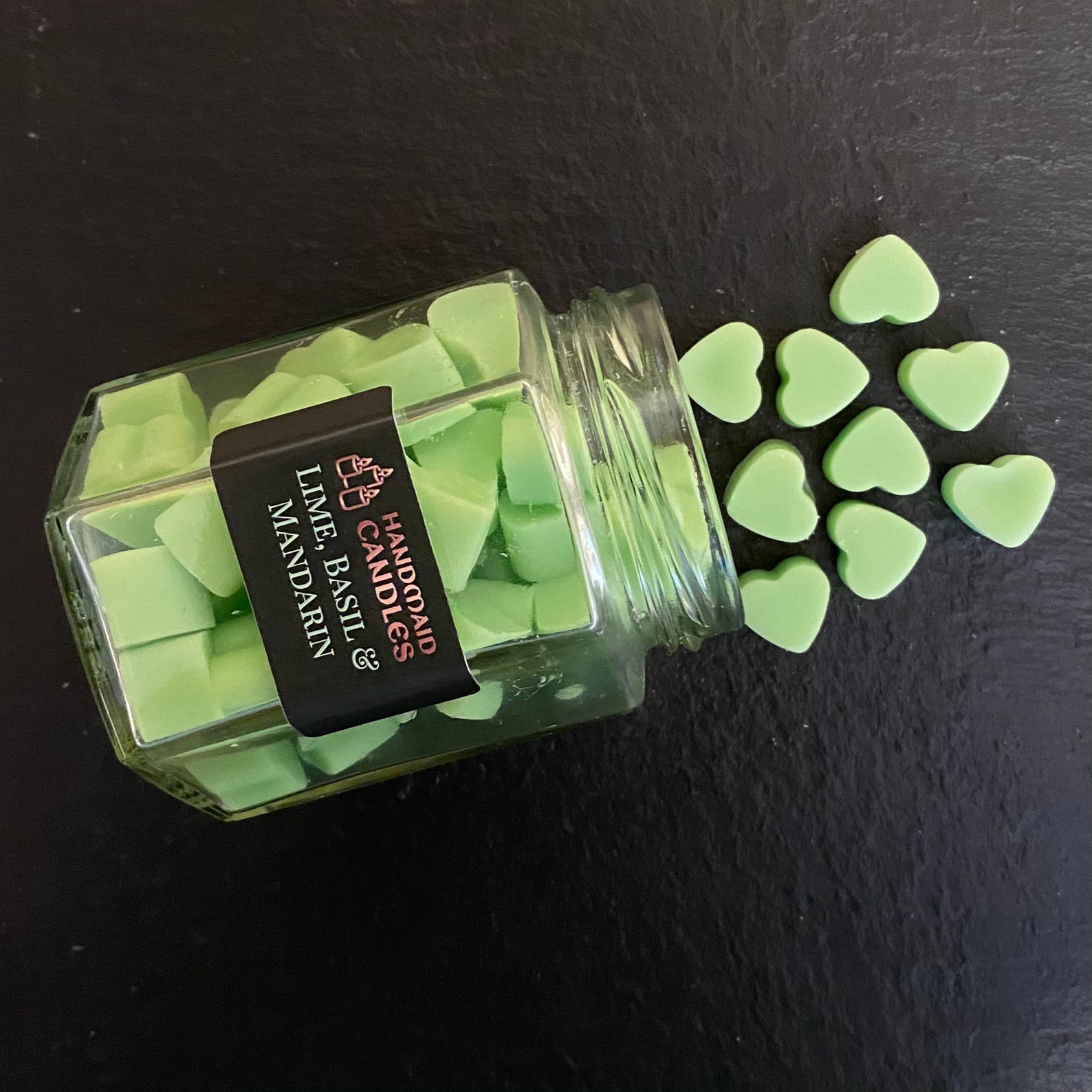 Lime Basil & Mandarin Wax Melts Soy Wax Melts Summer Wax Etsy UK