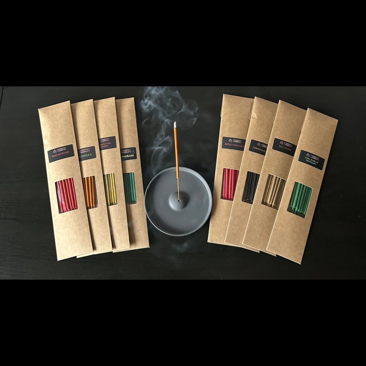 Incense Sticks, Hand Dipped Scented Incense Sticks, Long Burning Incense,  Gift for Yoga Teacher, Meditation Gift, Self Care Gift, Yoga Gifts