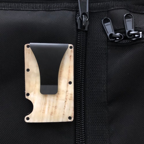 Wallet Money Clip Credit Card shops Holder RFID