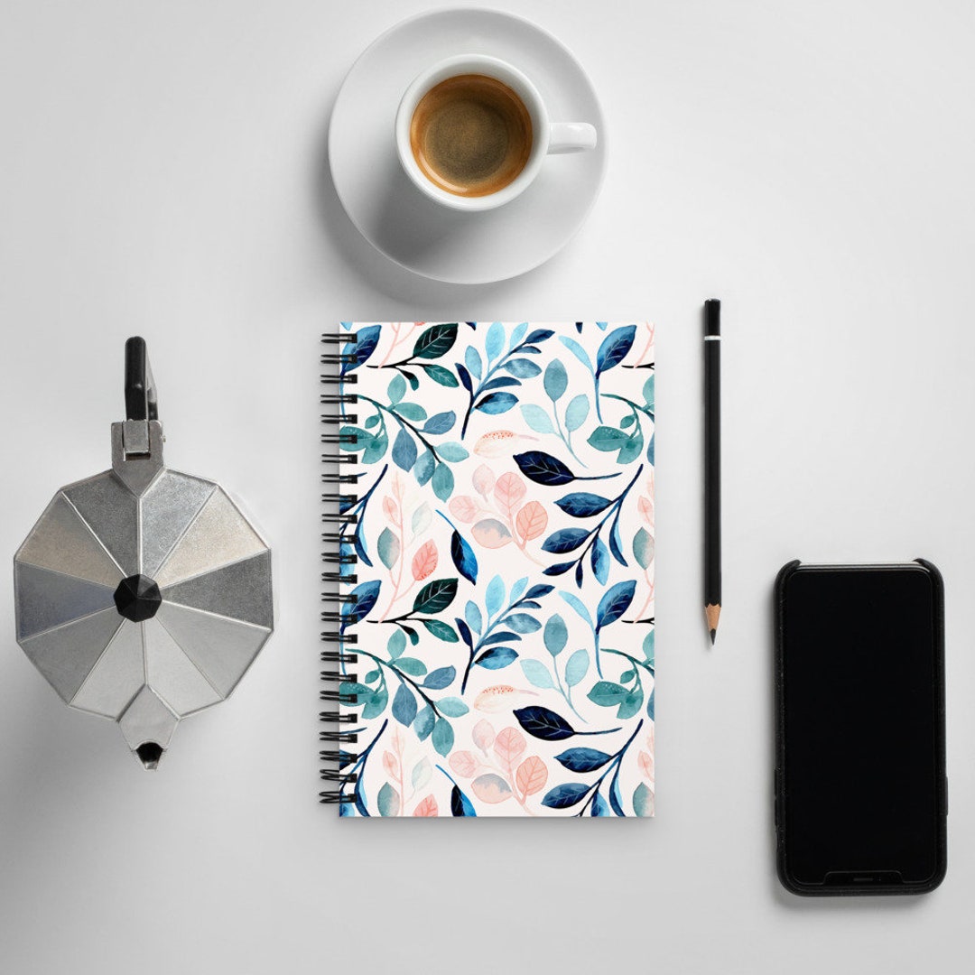 FORAL Spiral Bound Dot Grid Notebook 5.25x8.25 Etsy