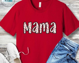 Strawberry Mama Shirt | Graphic Tee | Mama Shirt | Mother's Day Gift | Mama Tee