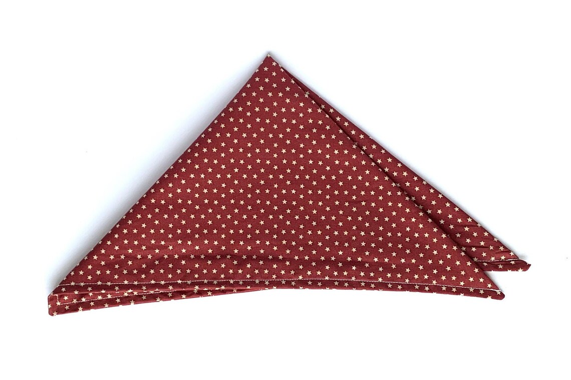 Aggie maroon dog bandana dark red dog bandana matching Etsy