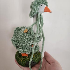 Tenue d&#39;oie de bureau de 7 pouces sur le thème du coeur de bonbons de la Saint-Valentin, costume de Saint-Valentin d&#39;oie de bureau de 7 pouces