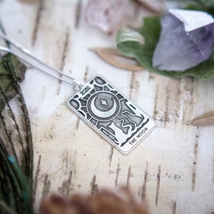 The Moon Tarot | Sterling Silver