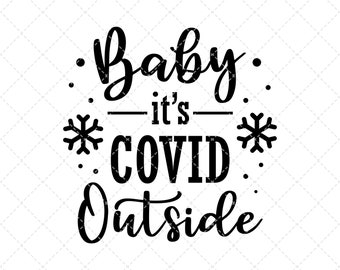 Download Covid Christmas Svg Etsy