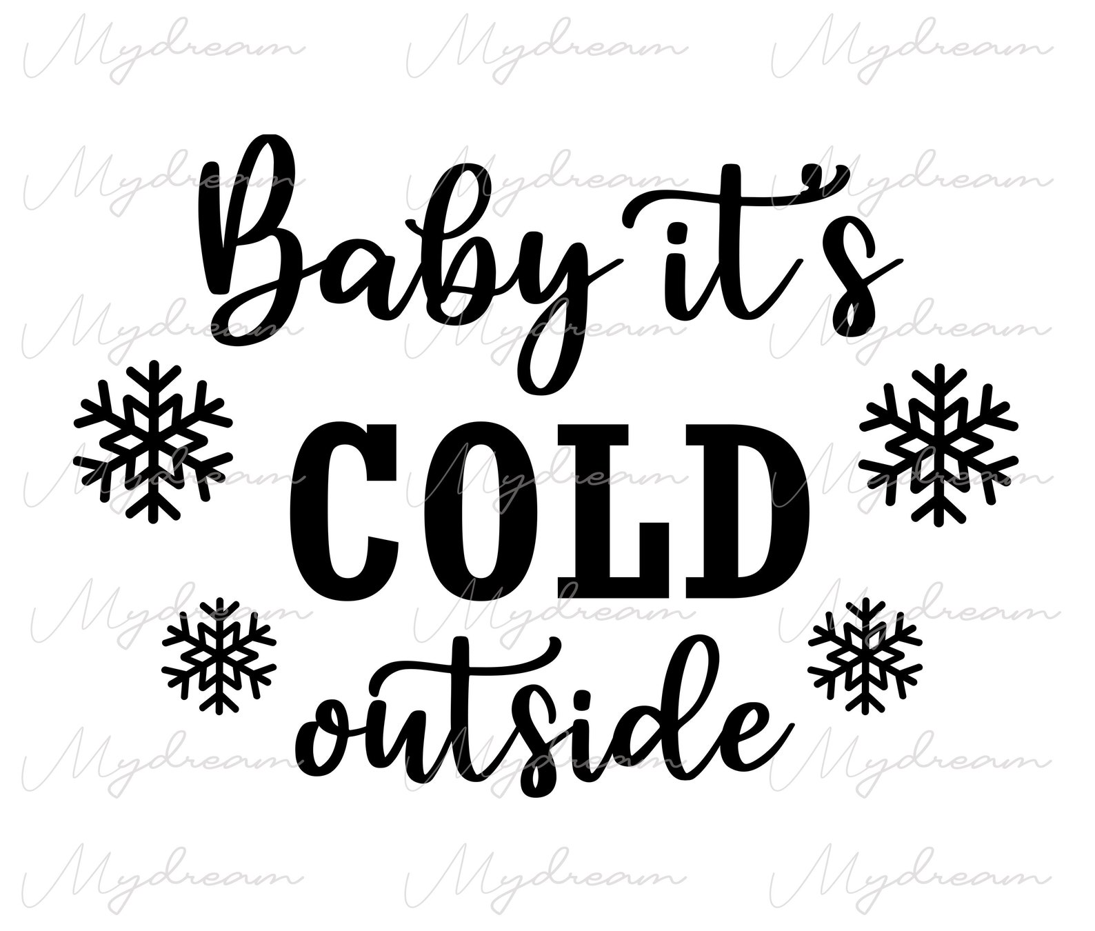 Download Baby It's Cold Outside SVG Funny Christmas Covid | Etsy