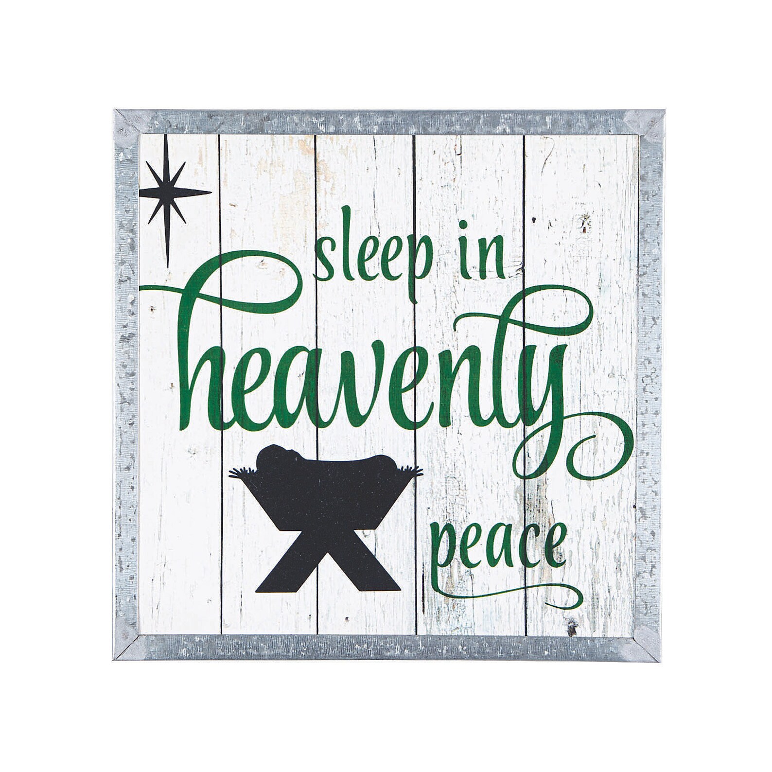 Sleep In Heavenly Peace Sign Christmas Wall Decor | Etsy