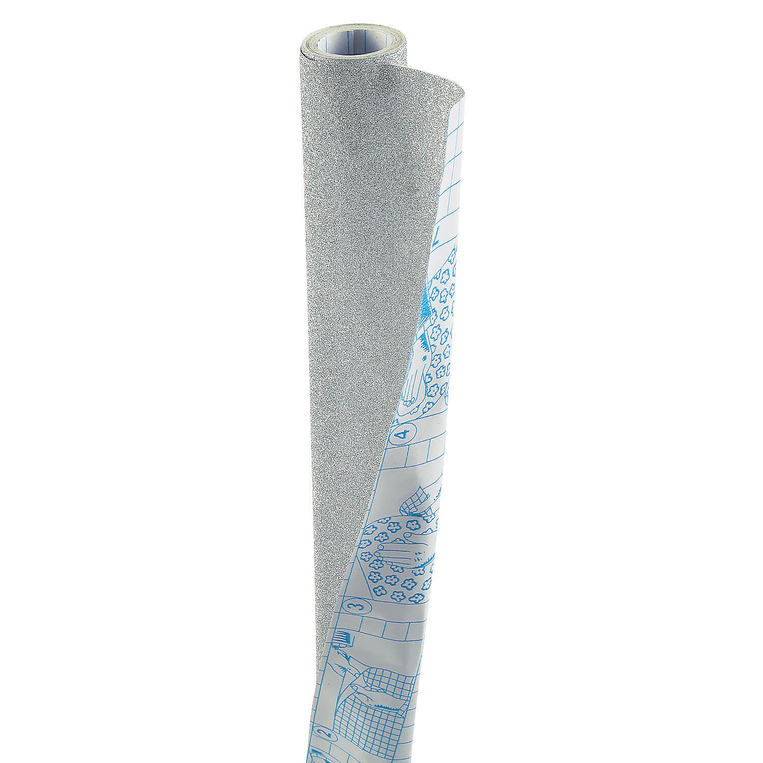 Silver Glitter Contact Paper Roll Basic Supplies 1 Piece Etsy