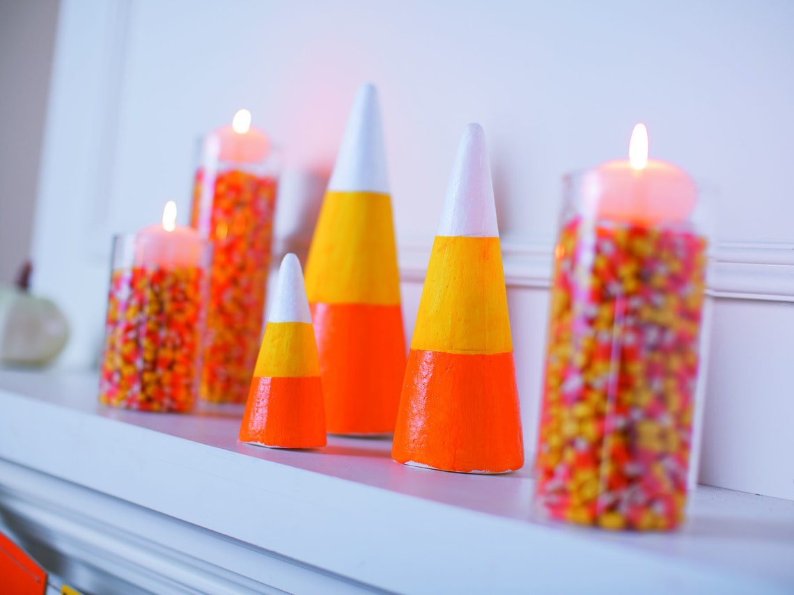 DIY Large Styrofoam Cones Floral Bulk Craft Accessories Etsy