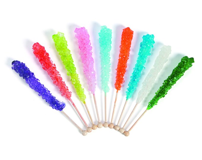 Rock Candy Lollipops Bulk Candy Buffet Supplies Wedding Etsy