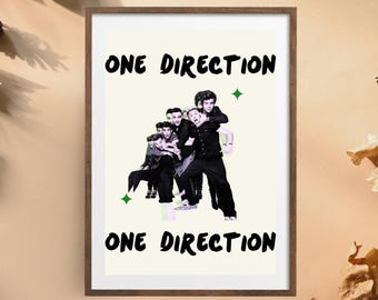 One Direction Poster - Etsy