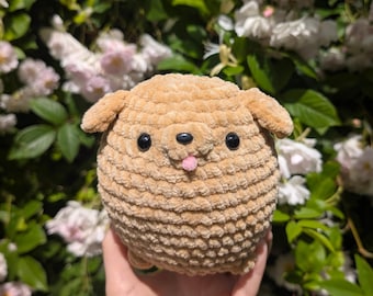 Crochet Golden Retriever Dog Plushie