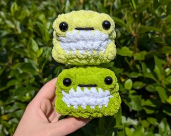 Crochet Frog Plush