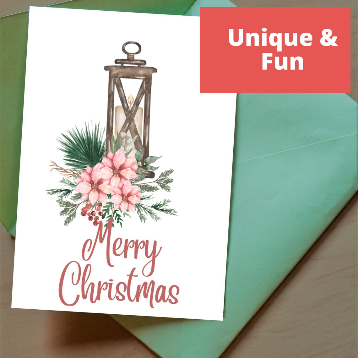 Printable Christmas Cards INSTANT DOWNLOAD Digital Holiday - Etsy