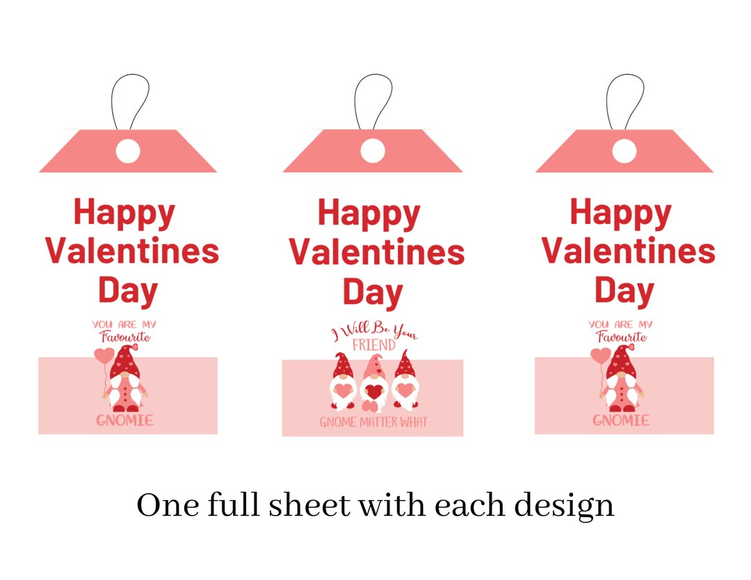 Valentines Day Tags Valentines Day Tags Printable Valentines Day Tag Card Valentines Gift