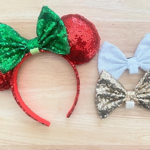 Christmas interchangeable bows headband!!