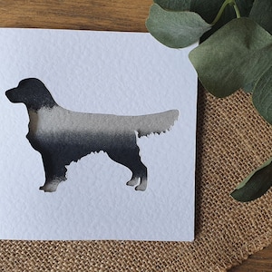 Cartão golden retriever, cartão personalizado para cachorro, cartão pintado à mão, cartão personalizado, cartão de aniversário, cartão de felicitações, cartão de agradecimento, cartão