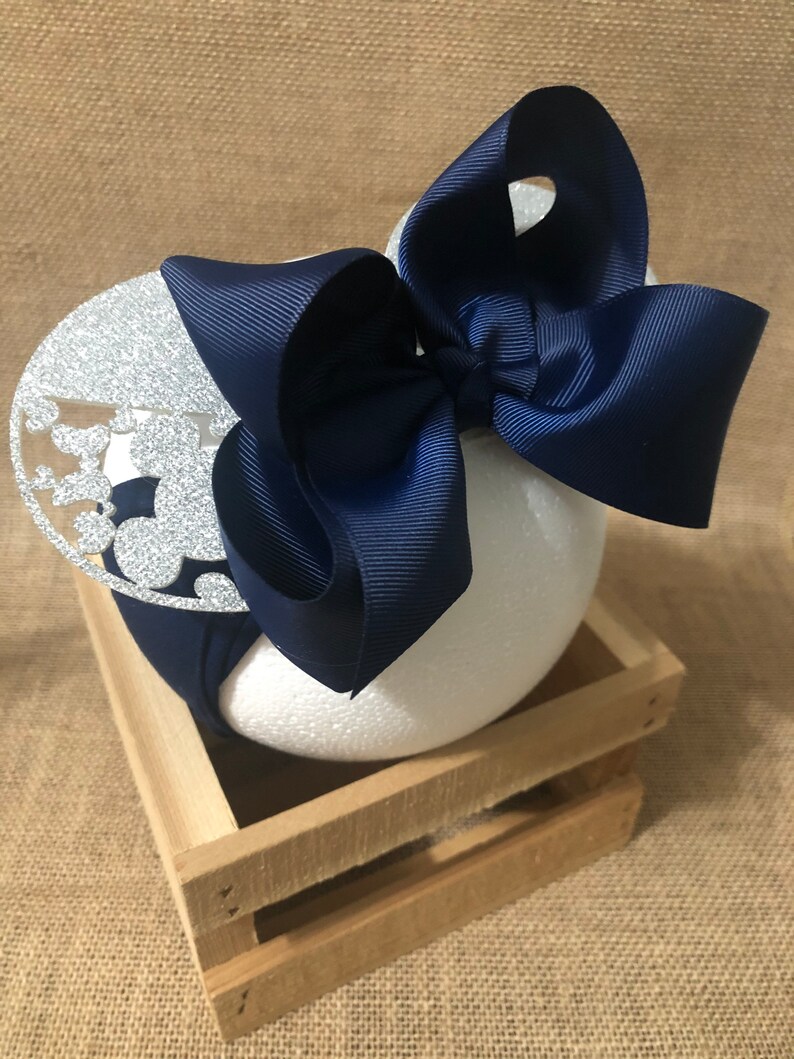 Mickey Cut Out Felt InfantToddler Nylon Headband