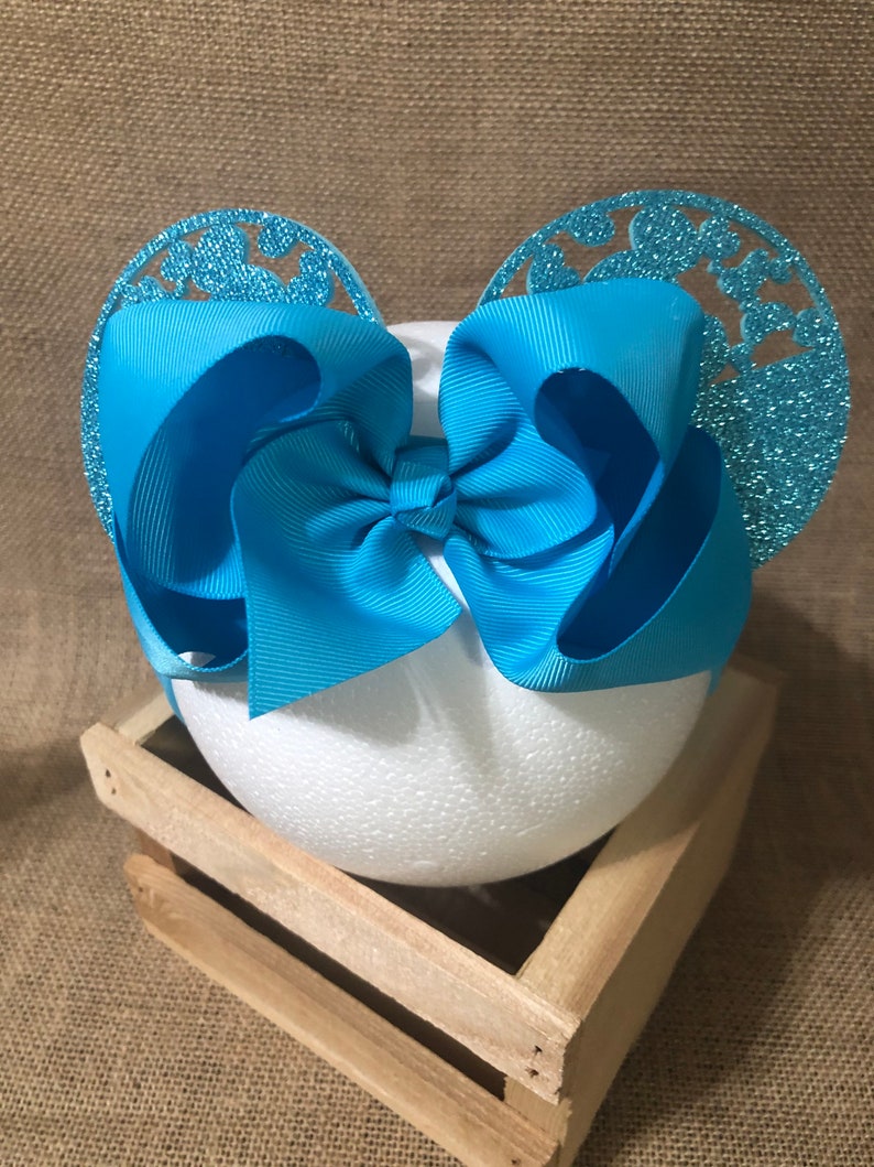 Mickey Cut Out Felt InfantToddler Nylon Headband